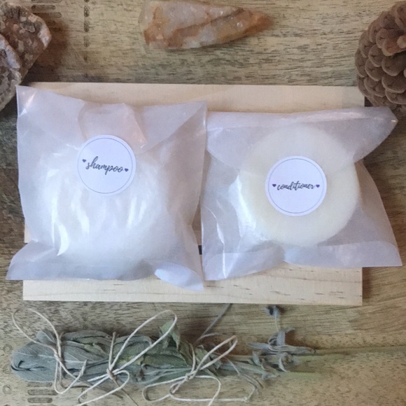 UNSCENTED Shampoo&Conditioner set/ Promotes hair growth / Mountain Mom Soap Co - Picture 6 of 8